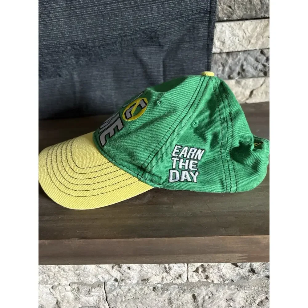 John Cena WWE You Don’t See Me Baseball Cap Adjustable Snapback Hat Green Yellow